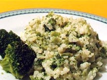 Receita Arroz com Espinafre