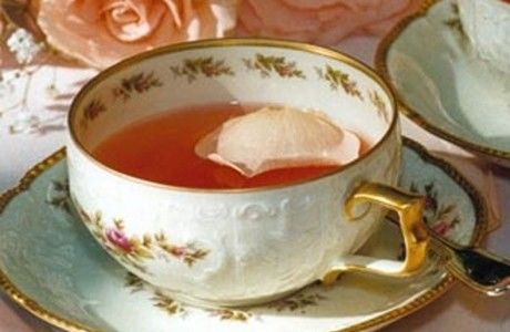 Receita Chá de Rosas