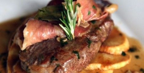 Receita Bife da Vazía à Portuguesa