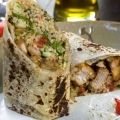 Receita Kathi Roll - Lombo com Tabule