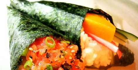 Receita Temaki Califórnia