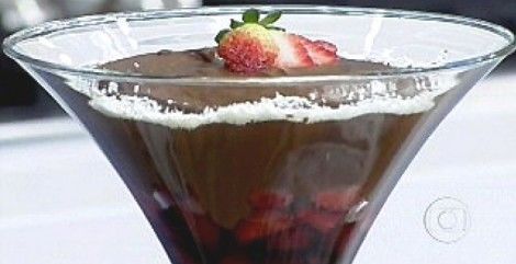 Receita Mousse de Chocolate sem Ovo