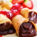 Receita Crepe de Chocolate