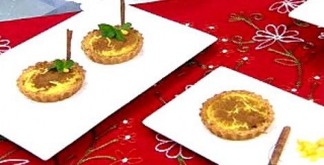 Receita Quiche de Curau