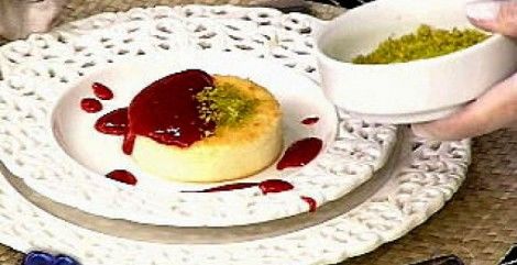 Receita Torta de Queijo com Geléia de Morango (coulis de Morango)