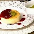 Receita Torta de Queijo com Geléia de Morango (coulis de Morango)