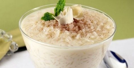 Receita Arroz Doce com Chocolate