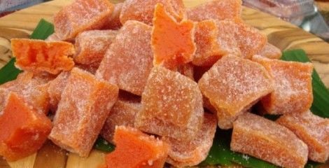 Receita Doce de Abóbora de Corte