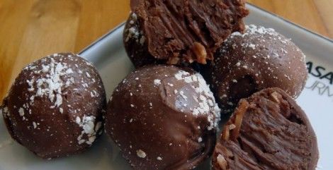 Receita Trufas de Whisky