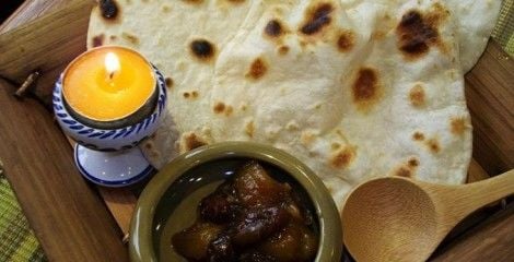 Receita Chutney de Manga com Chapattis