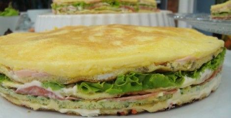 Receita Sanduíche de Omelete