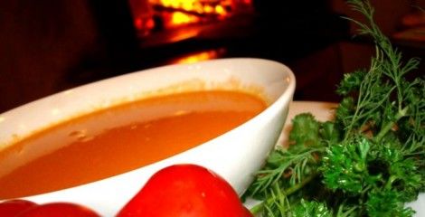 Receita Sopa Light com Creme de Tomates, Maçã e Curry