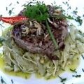 Receita Fettuccine Al Pesto Con Hamburguer Alla Benedetta