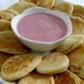 Receita Panquecas Americanas com Calda de Morango