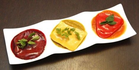 Receita Trio de Raviólis Recheados