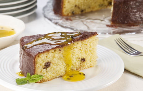 Receita Bolo de Maracujá e Chocolate