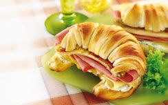 Receita Croissant com Mortadela Ouro