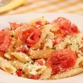 Receita Penne com Salame e Ricota