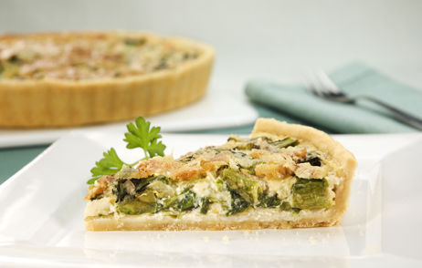 Receita Quiche de Escarola e Nozes