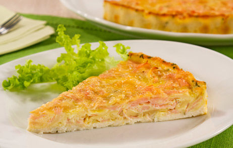 Receita Quiche Superlight