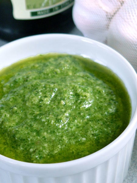 Receita Molho Pesto