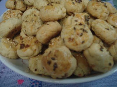 Receita Biscoitinhos de Cebola