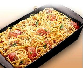 Receita Espaguete com Atum e Anchovas