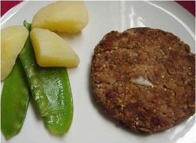 Receita Hamburguer de Lentilhas