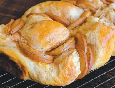 Receita Pão Doce de Maçã