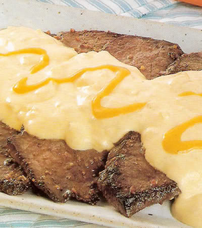 Receita Bife ao Molho de Mostarda