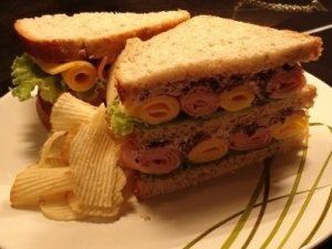 Receita Sanduíche de Queijo e Presunto