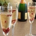 Receita Falso Champagne com Morangos