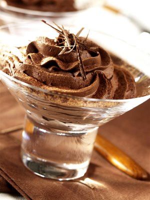 Receita Sorvete Tipo Mousse de Chocolate