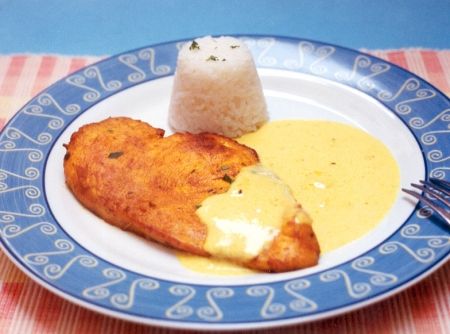 Receita Frango com Molho de Requeijão