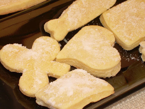 Receita Biscoitinhos de Queijo Estepe