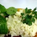 Receita Risoto de Palmito e Requeijão