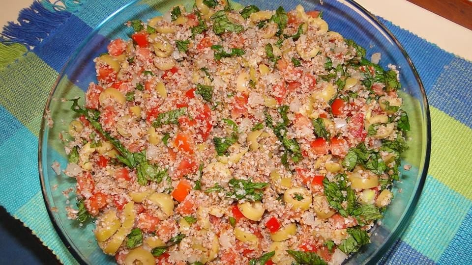 Receita Salada árabe