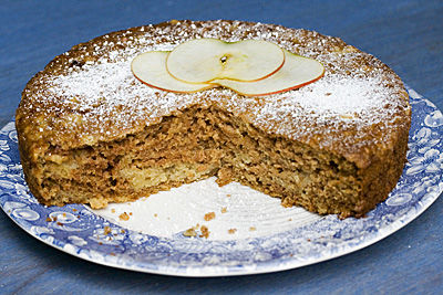 Receita Bolo de Purê de Maçã