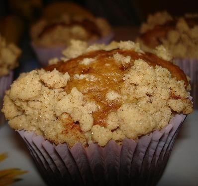 Receita Muffins Cuca de Banana