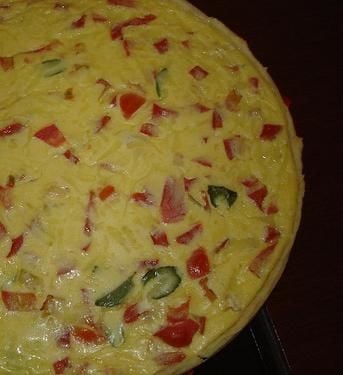 Receita Quiche Marguerita