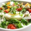 Receita Salada de Bacalhau com Arroz