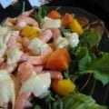 Receita Salada Tropical de Camarão