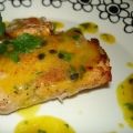 Receita Salmão ao Molho de Maracujá