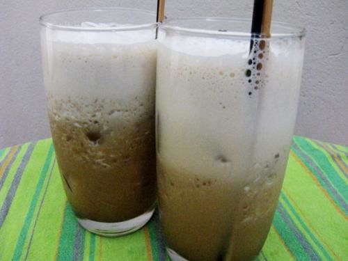 Receita Café Gelado com Suco de Laranja