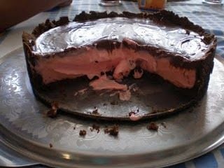 Receita Torta Mousse de Morango