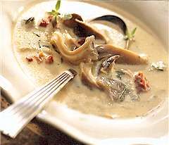 Receita Sopa de Ostras