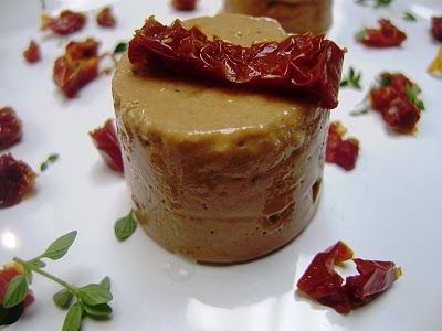 Receita Mousse de Tomate Seco com Ricota (light)