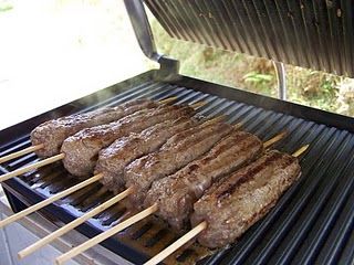 Receita Espetinho de Carne Moída