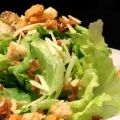 Receita Salada Verde com Atum e Croutons