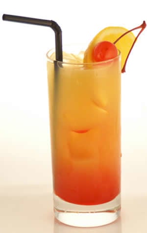 Receita Tequila Sunrise Long